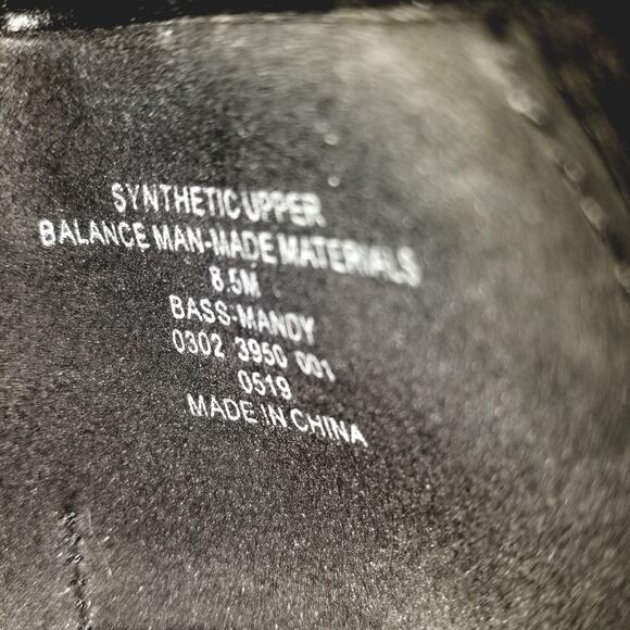 NWOT -G.H. Bass Women's "Mandy" Black Low Wedge Style 0302-3950-001 Size 8.5 - Picture 11 of 12